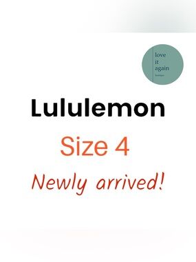 Lulu Radiant Jacket II Size 4 Black